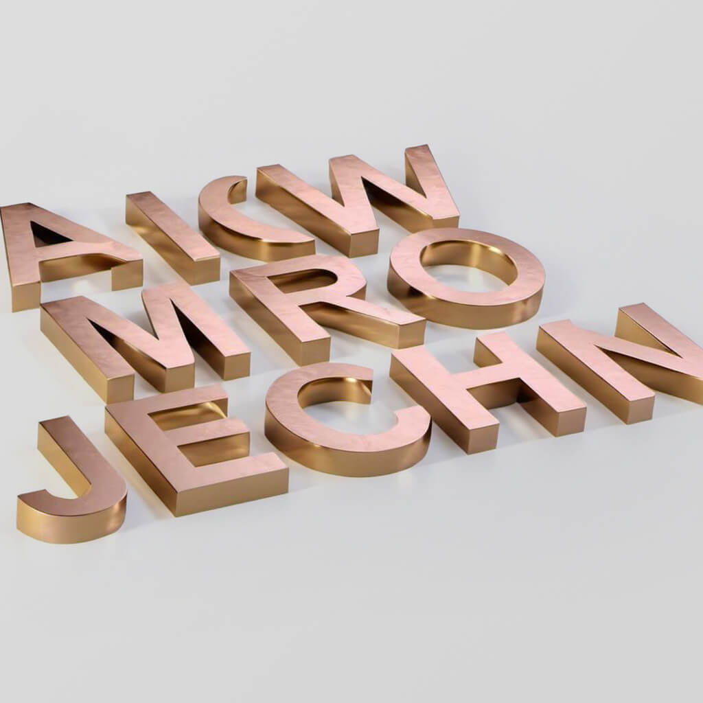 ManPrint-3D Buchstabe-a